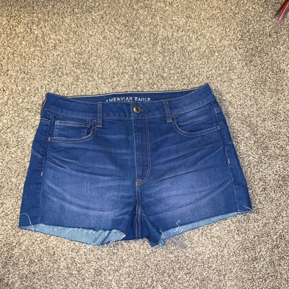 NWOT AE high rise shorties